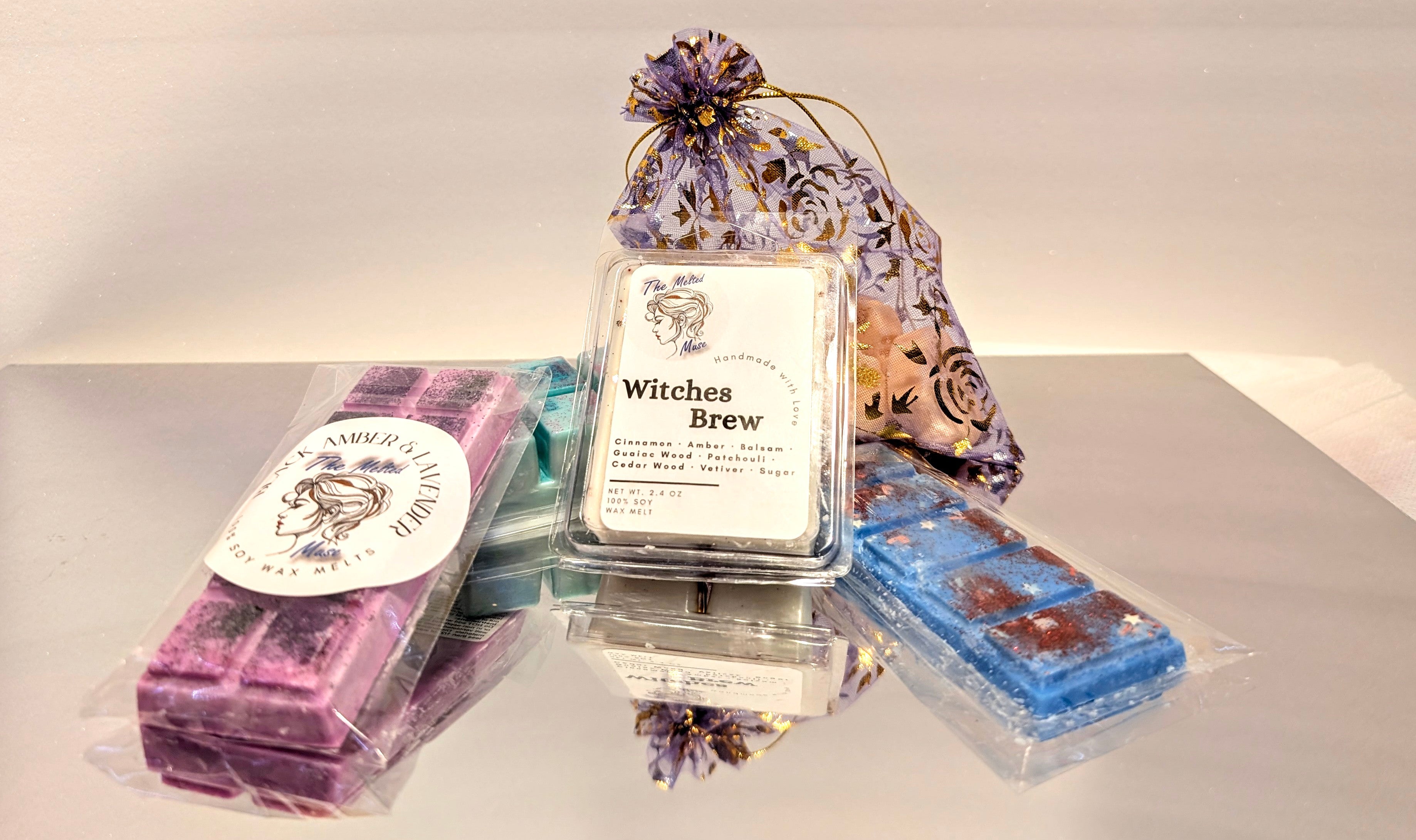 The Melted Muse artisan wax melt creation