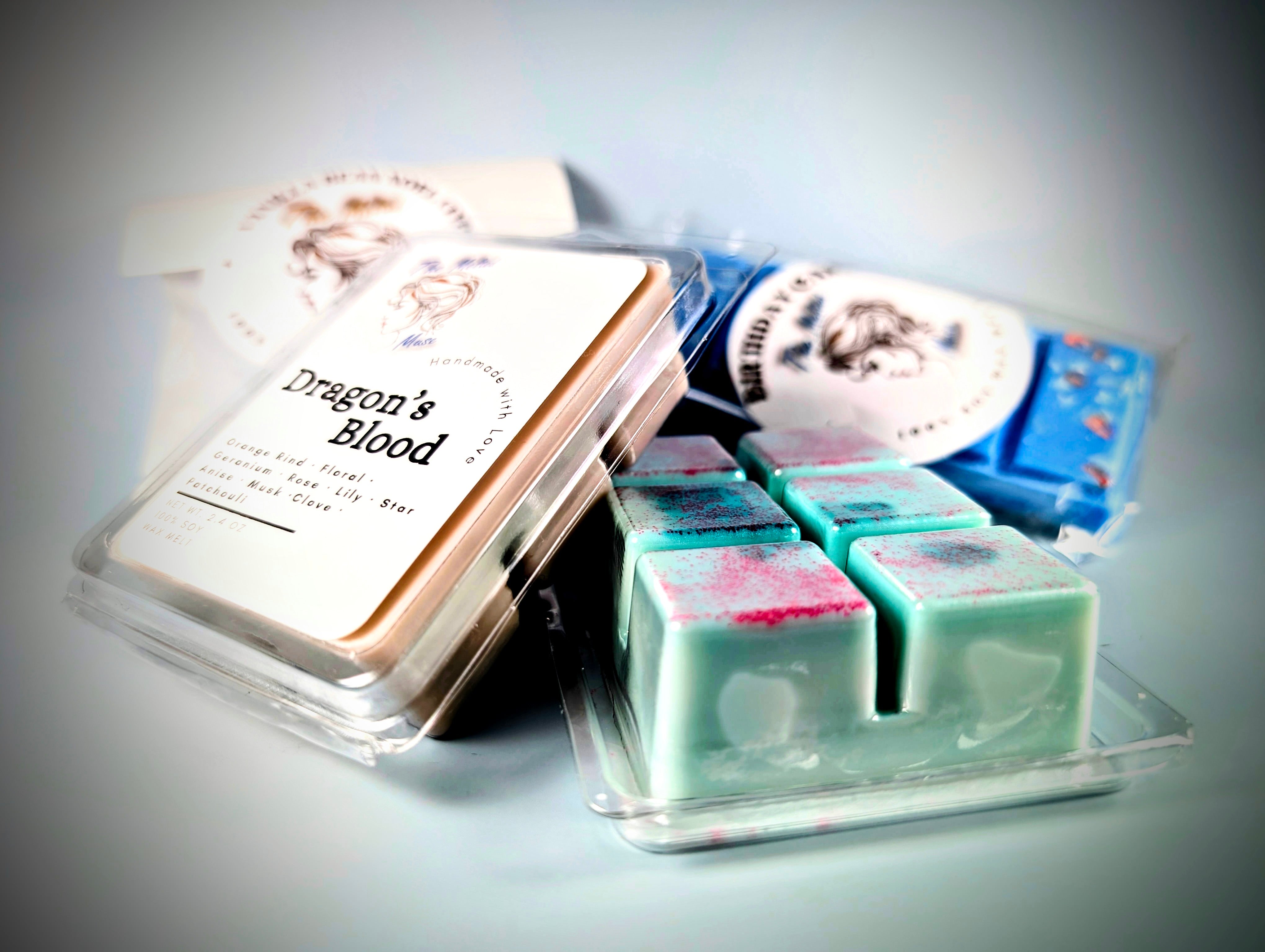 The Melted Muse artisan wax melt creation
