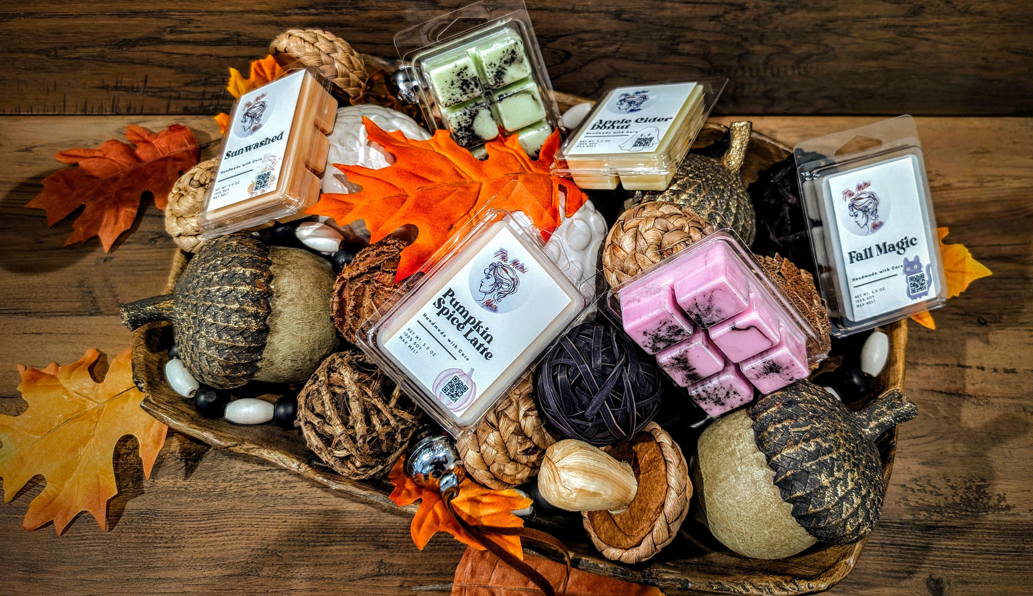 The Melted Muse artisan wax melts